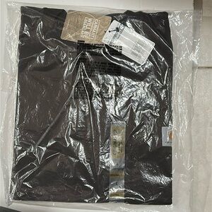 Carhartt Loose Fit Heavyweight Henley Pocket Tee Men’s Shirt 4XL Brown K84 DKB